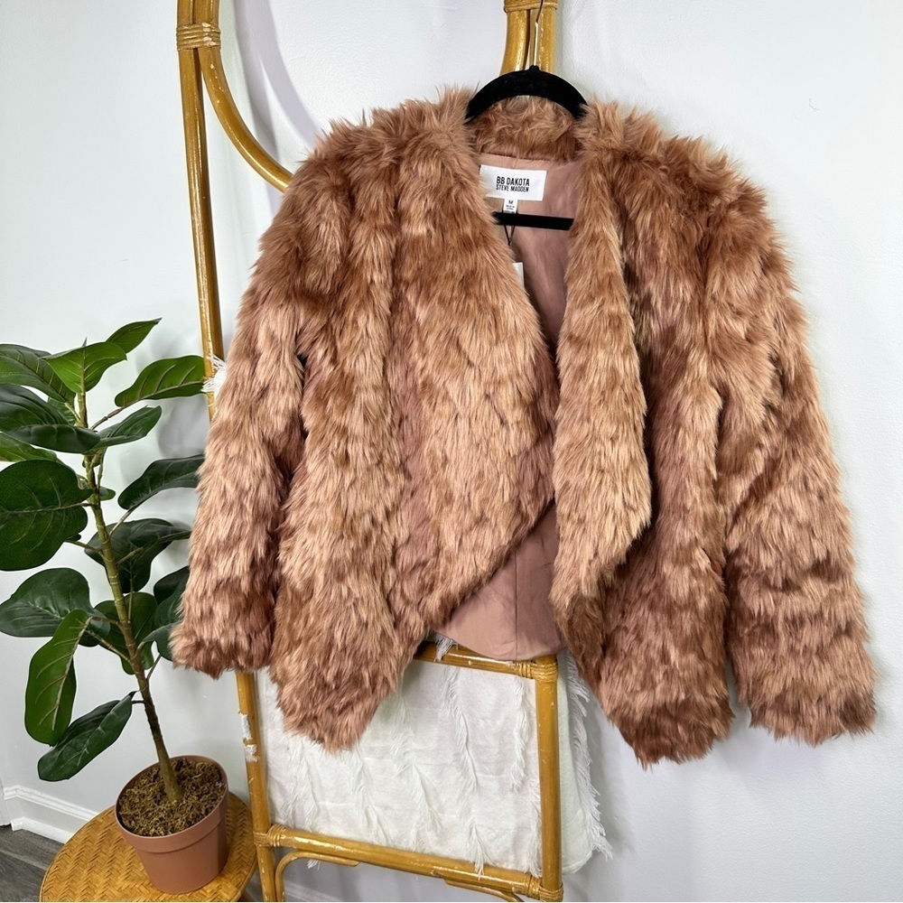 Faux Fur Brown Jacket